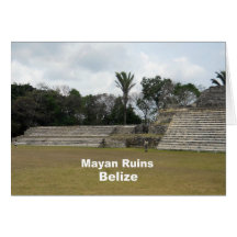 Mayan Ruins, Belize Cards