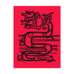 MAYAN SERPENT GOD postcards