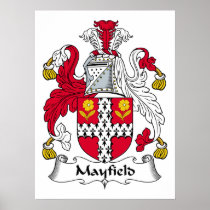 Mayfield Family Crest Print
