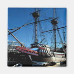 Mayflower II, National Historic Landmark, Plymouth Fridge Magnets