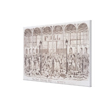 Mayhew's Great Exhibition of 1851: The First Shill Gallery Wrapped Canvas