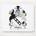 Mayne Family Crest mousepads