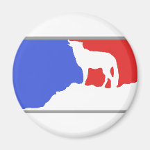 Mayor League Wolf! Magnet