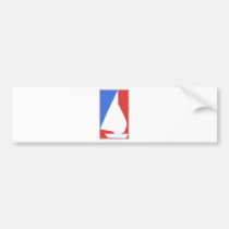 Mayor League Yate design! bumper stickers