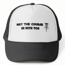MAYTHECOURSEbumper Trucker Hats
