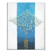 Maze Tree Photographic Print