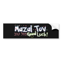 Mazel Tov Bumper Sticker