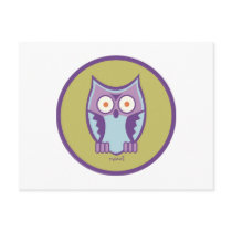 MAZZI the KING OWL Post Card