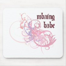 MBA Babe Mouse Mat