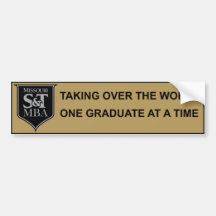 MBA Bumper Sticker