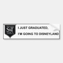 MBA Bumper Sticker