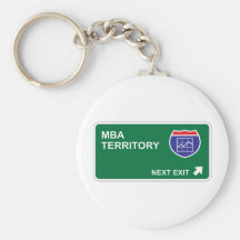 MBA Next Exit Key Chain