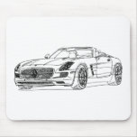 MBAMG SLS GTroadster 2013 tapis de souris