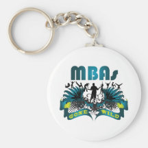 MBAs Gone Wild Key Chain