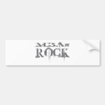 MBAs Rock Bumper Stickers