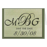 MBG Custom Save the Date Card