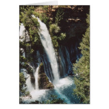 McArthur-Burney Falls Card