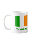 McAuley Irish Flag mugs