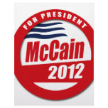 McCain 2012 button letterhead