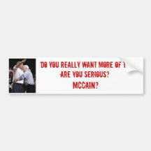McCain for President? Bumper Stickers
