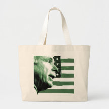 McCain Green US Flag Tote Bag