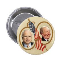 McCain/Lieberman Button