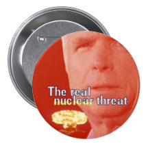 McCain Nuclear Threat 3-Inch Button