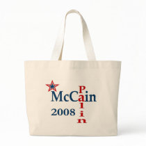 McCain Palin 2008 Canvas Bags