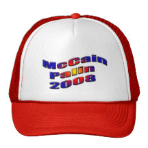 mccain palin 2008 hats