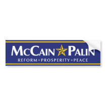 McCain-Palin Bumper Sticker
