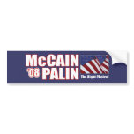 McCain Palin Bumper Stickers bumper stickers