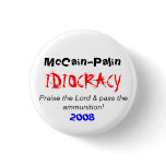 McCain/Palin buttons