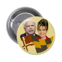 McCain / Palin Maryland Button