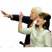 McCain Palin Acrylic Cut Outs