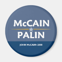 McCain Palin Pres VP Magnet