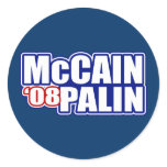 McCain Palin Stickers