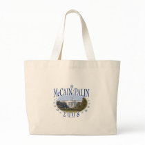 McCain Palin White House 2008 Tote Bags