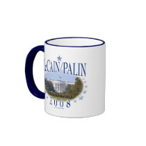 McCain Palin White House 2008 Mugs