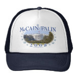 McCain Palin White House 2008 Trucker Hat