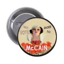McCain Pin-Up Button