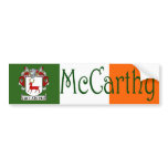 McCarthy Coat of Arms Flag Bumper Sticker