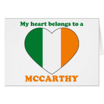 Mccarthy Greeting Cards