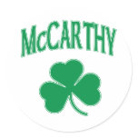 McCarthy  Irish stickers