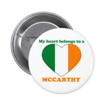 Mccarthy Pinback Button