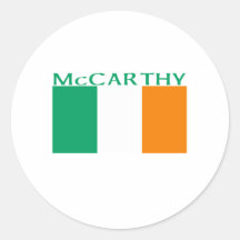 McCarthy Round Sticker