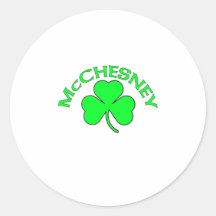 McChesney Round Sticker