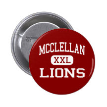 McClellan - Lions - High - Little Rock Arkansas Buttons