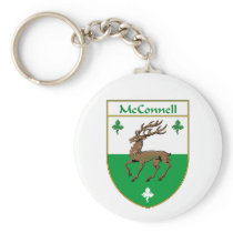 McConnell Coat of Arms/Family Crest Key Chain