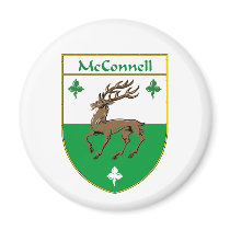 McConnell Coat of Arms/Family Crest Magnet