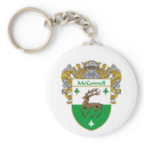 McConnell Coat of Arms (Mantled) Keychain